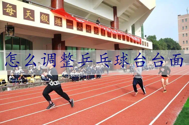 怎么调整乒乓球台台面